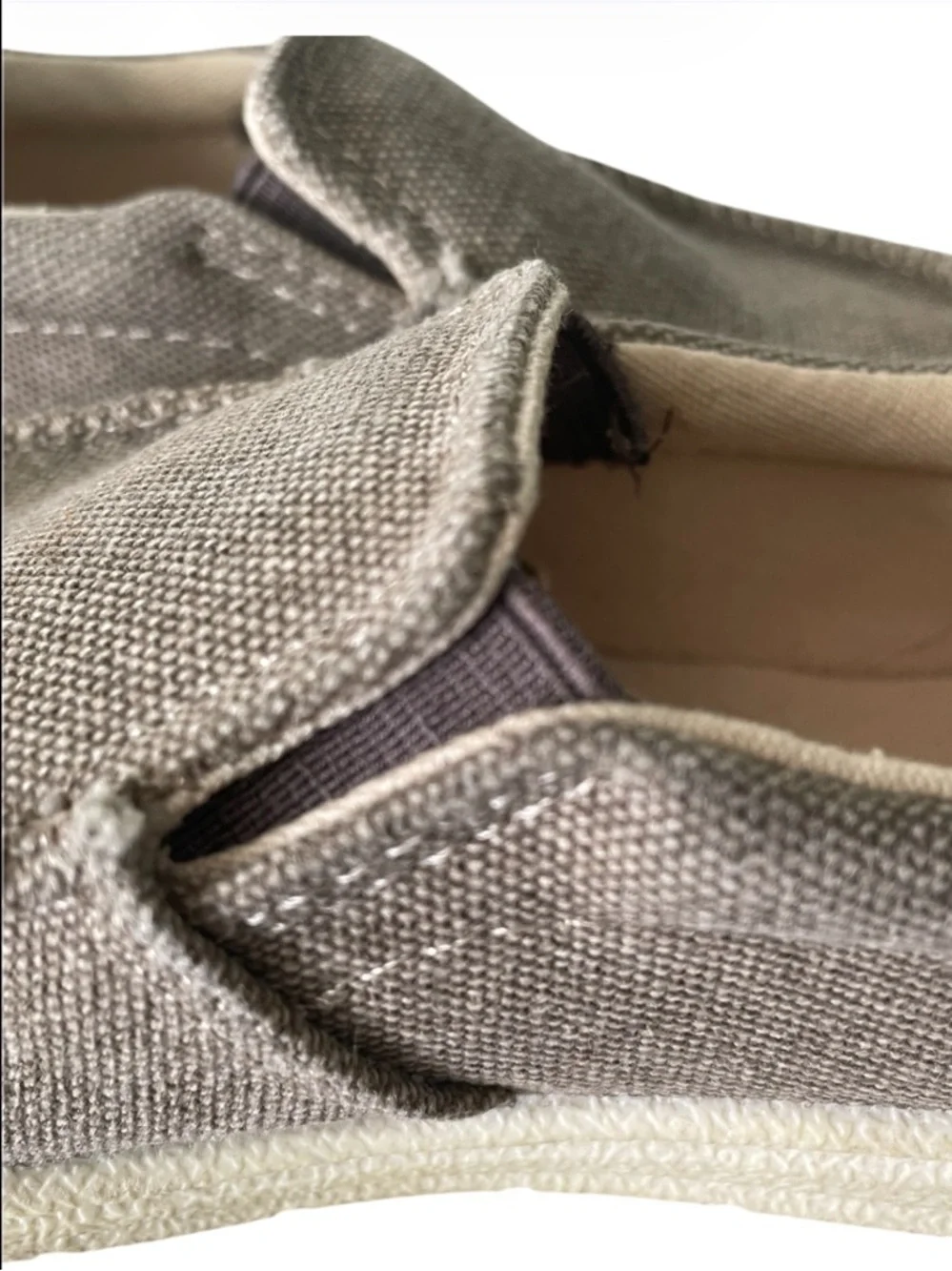 Cat & Jack Toddler Boys Canvas Slip-On Shoes in Taupe